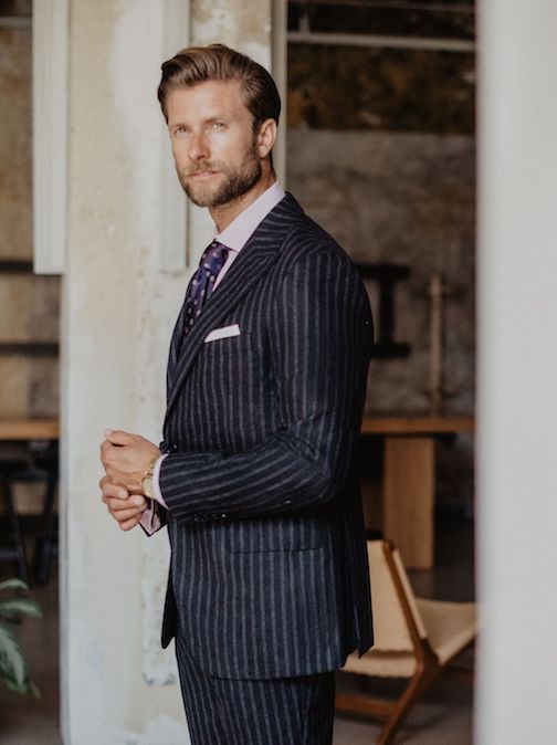 oxxford clothes mens custom suit