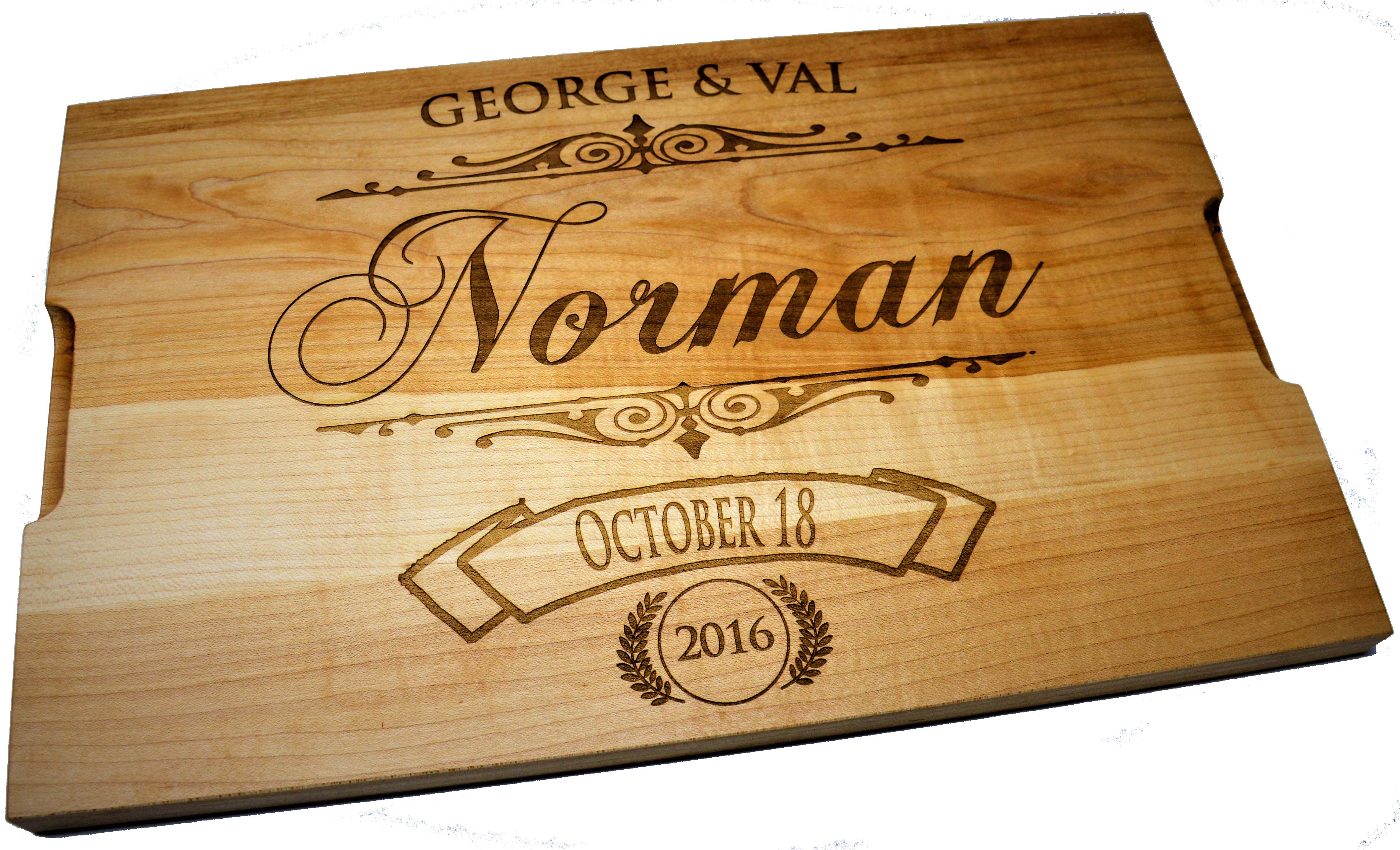 custom maple cutting boards Memories Made Custom