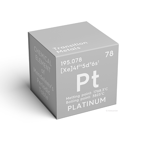Pt - Platin - Platinum