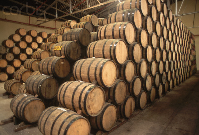 Tequila barrels used for aging Tequila barrels used for aging