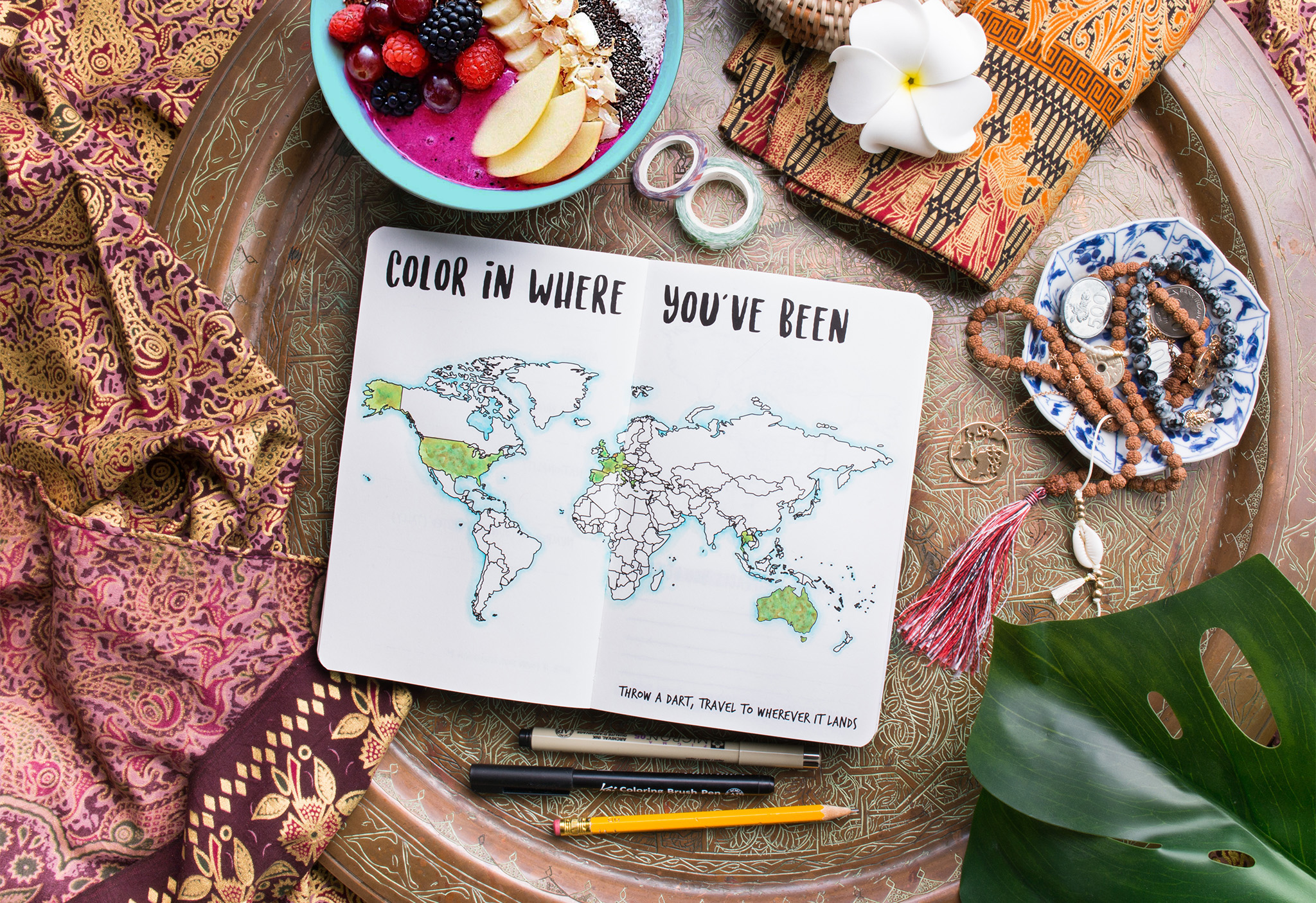 The Adventure Book - Your Travel Journals Around The World