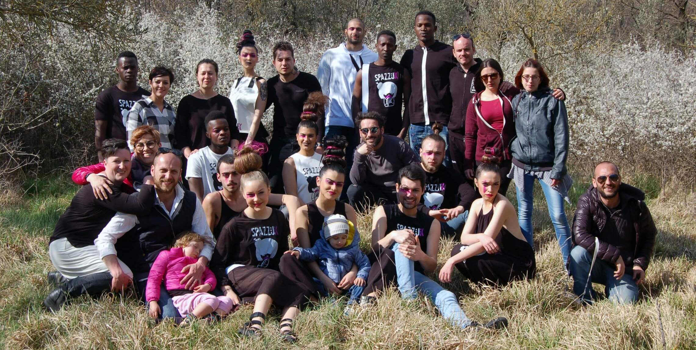 The entire Spazzuk Crew plus models The entire Spazzuk Crew plus models