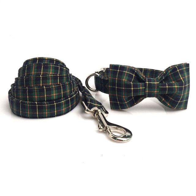 greenplaiddogbowtiecollar