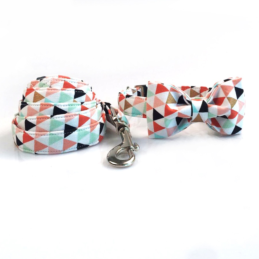 multicoloredbannerdogbowtiecollar