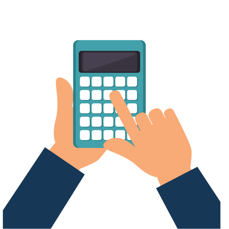 Bookkeeping Services calculator illustration