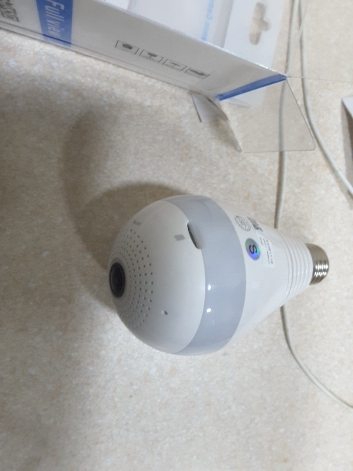 wifi camera bulb 360° review