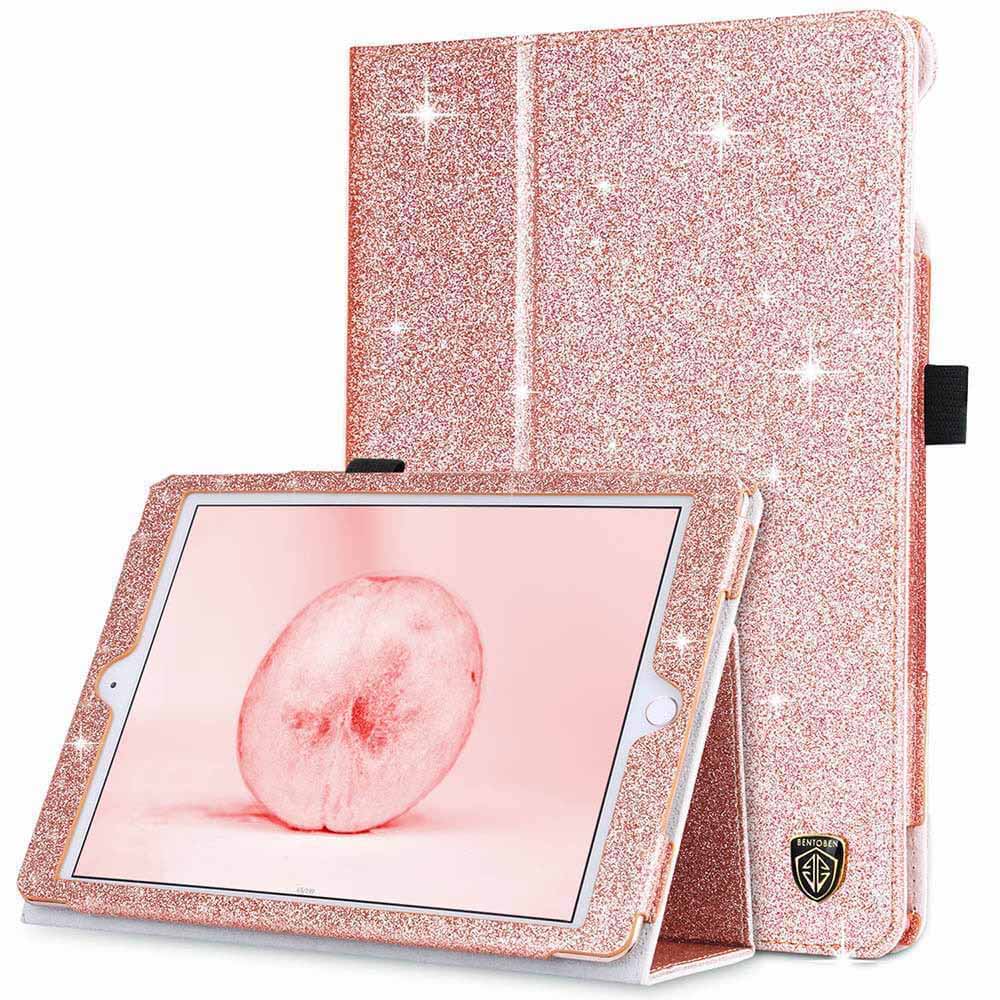 BENTOBEN ipad air 2 case · ipad air case · glitter · protective · shockproof· kickstand · 3 layers · for girl · gift